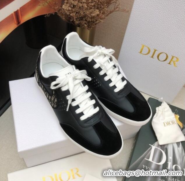 Top Design Dior Homme B01 Calfskin Suede Sneakers 070858 White