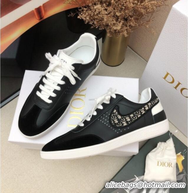 Top Design Dior Homme B01 Calfskin Suede Sneakers 070858 White