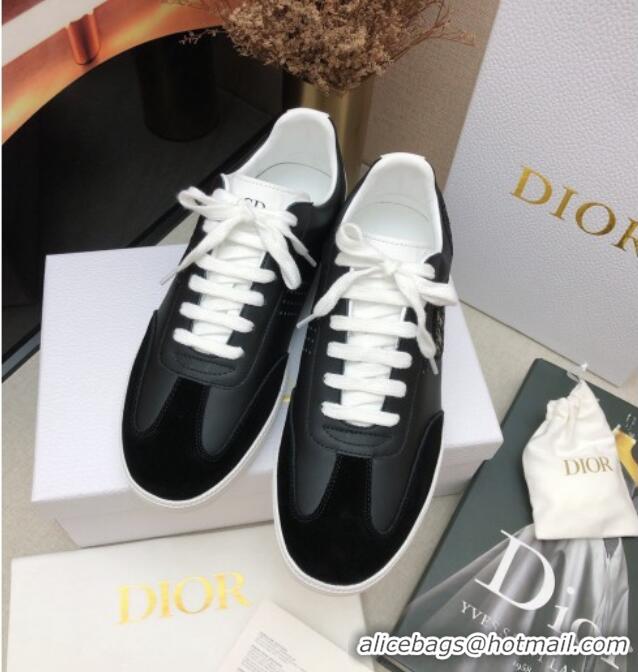 Top Design Dior Homme B01 Calfskin Suede Sneakers 070858 White