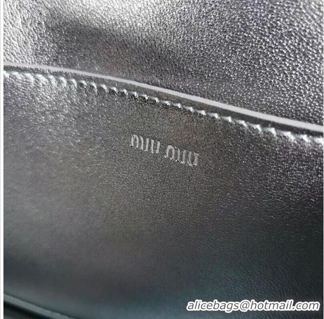 Buy Inexpensive miu miu Matelasse Nappa Leather mini Shoulder Bag 5BD099 Silver