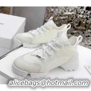 AAAAA Dior D-Connect Sneaker in Technical Fabric DS6 White 2021