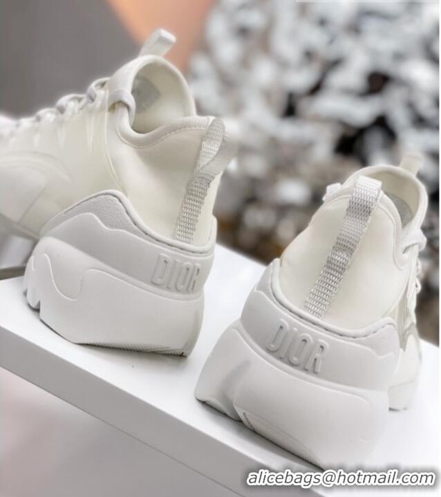 AAAAA Dior D-Connect Sneaker in Technical Fabric DS6 White 2021