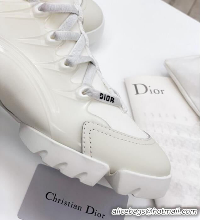 AAAAA Dior D-Connect Sneaker in Technical Fabric DS6 White 2021