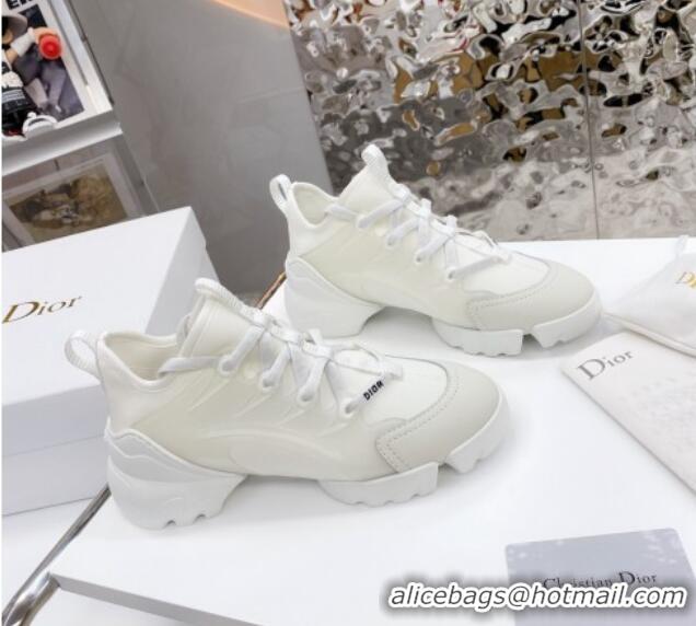 AAAAA Dior D-Connect Sneaker in Technical Fabric DS6 White 2021