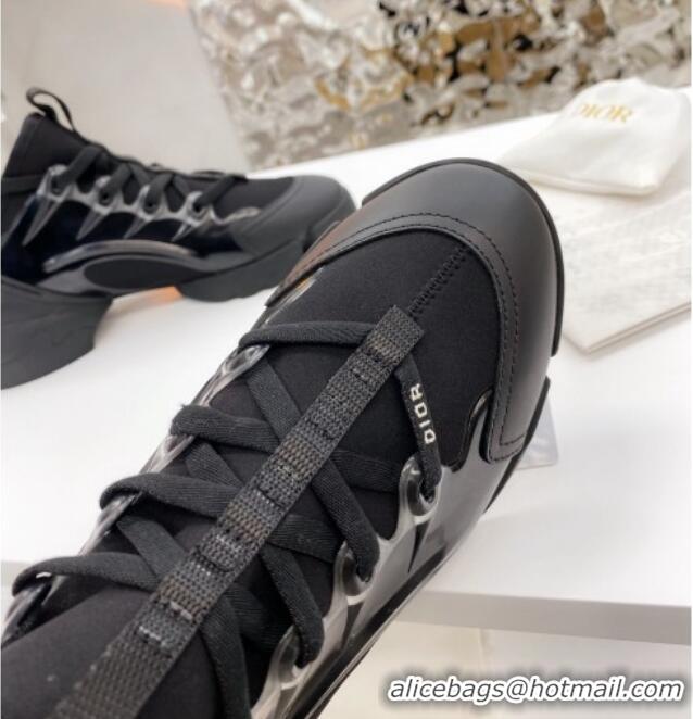 Top Quality Dior D-Connect Sneaker in Technical Fabric DS7 Black 2021