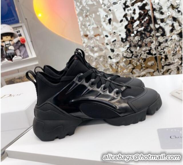 Top Quality Dior D-Connect Sneaker in Technical Fabric DS7 Black 2021