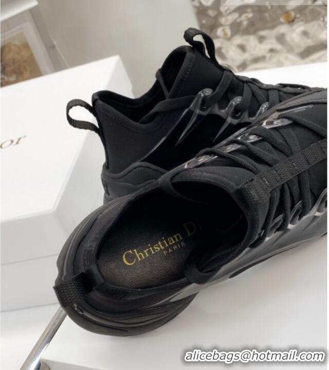 Top Quality Dior D-Connect Sneaker in Technical Fabric DS7 Black 2021