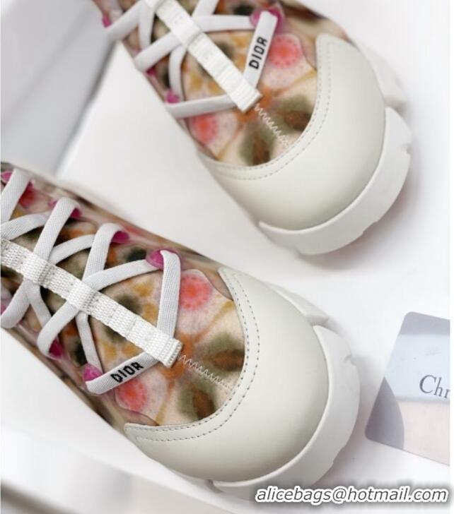 Perfect Dior D-Connect Sneaker in Zodiac Printed Technical Fabric DS14