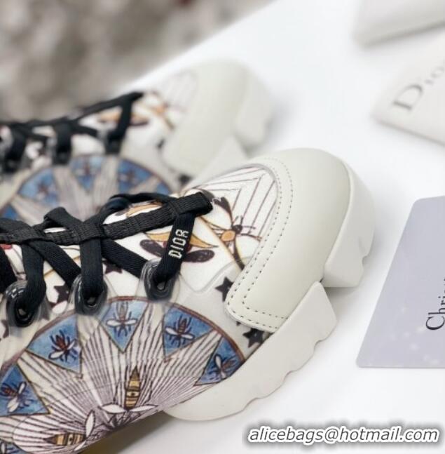 Low Price Dior D-Connect Sneaker in Printed Technical Fabric DS32