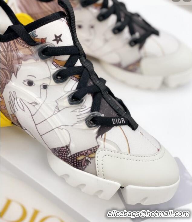 Good Product Dior D-Connect Sneaker in Printed Technical Fabric DS33 2021