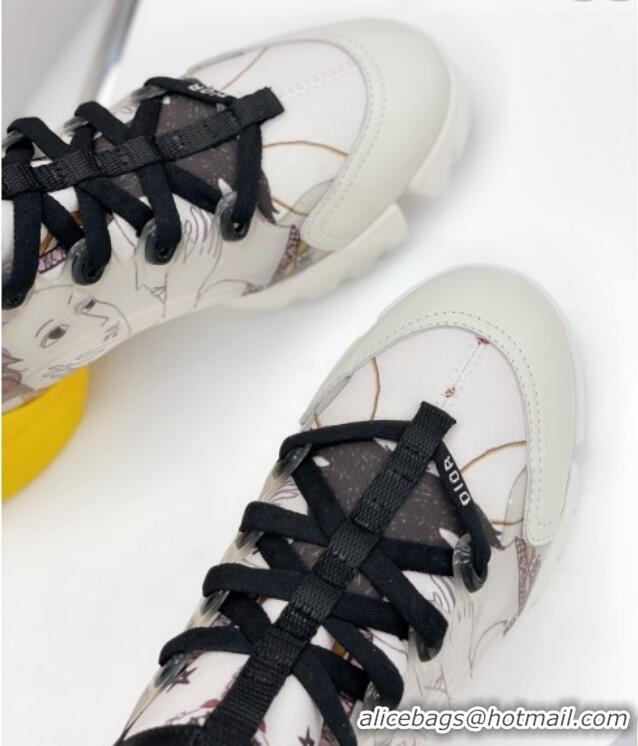 Good Product Dior D-Connect Sneaker in Printed Technical Fabric DS33 2021