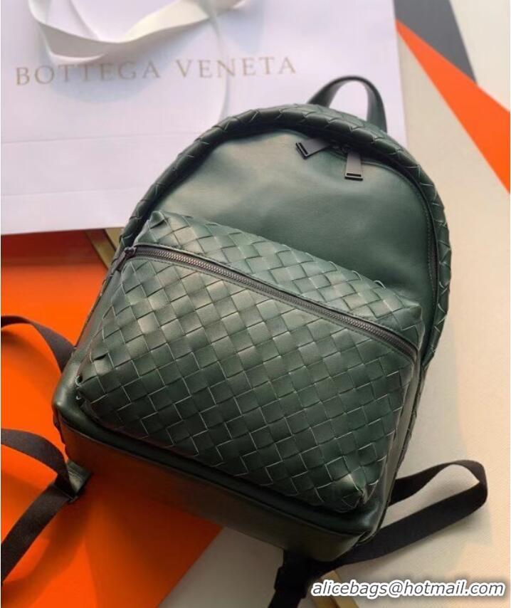 Most Popular Bottega Veneta CLASSIC INTRECCIATO Intrecciato leather backpack 7786 RAINTREE