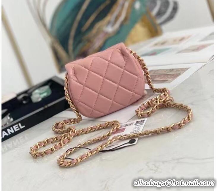 Shop Promotional Chanel mini Flap Shoulder Bag Original leather AP2344 pink