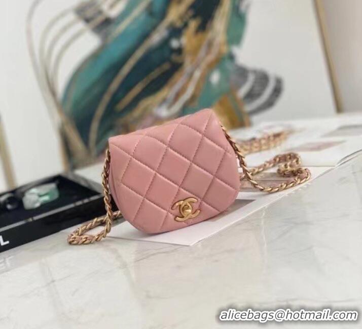 Shop Promotional Chanel mini Flap Shoulder Bag Original leather AP2344 pink