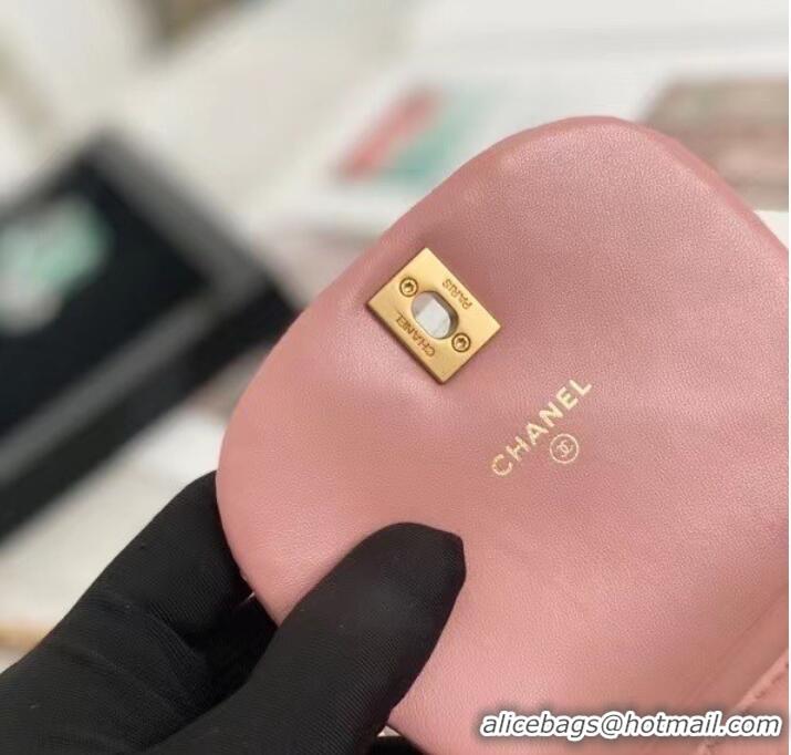 Shop Promotional Chanel mini Flap Shoulder Bag Original leather AP2344 pink