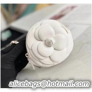 Top Grade Chanel mini Shoulder Bag Original leather 82121 White