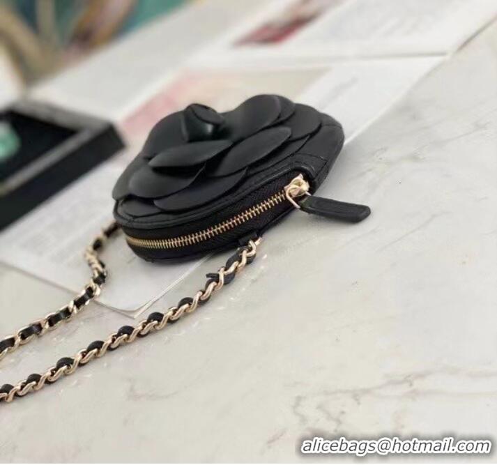 Market Sells Chanel mini Shoulder Bag Original leather 82121 black