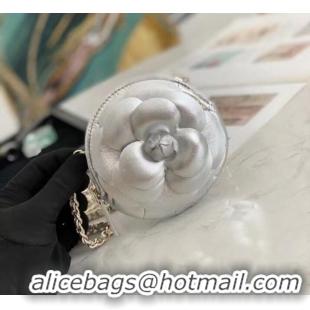 Discount Chanel mini Shoulder Bag Original leather 82121 silver