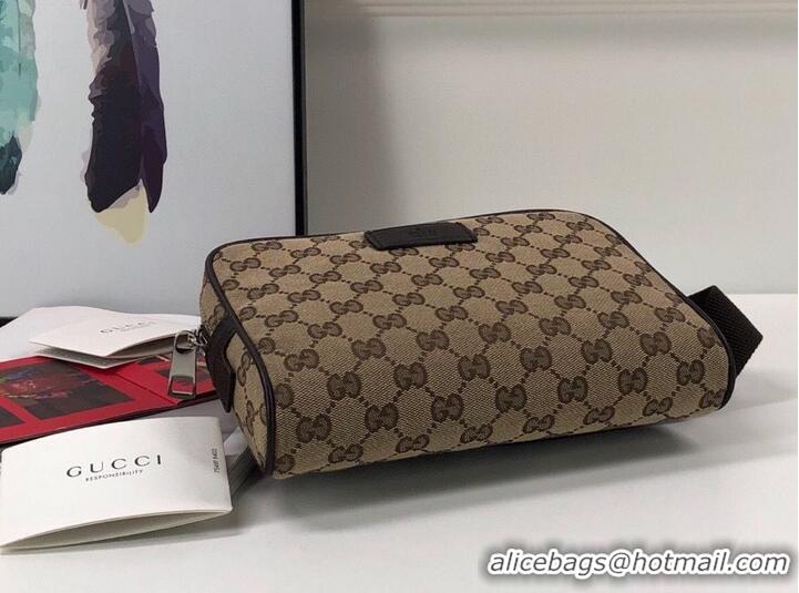 Promotional Gucci GG Original GG Leather belt bag 449174 Brown