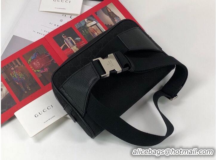 Top Quality Gucci GG Original GG Leather belt bag 449174 Black