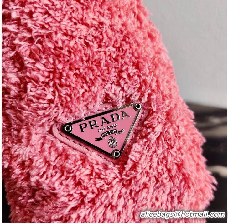 Buy Fashionable Prada Re-Edition 2000 terry mini-bag 1NE515 pink