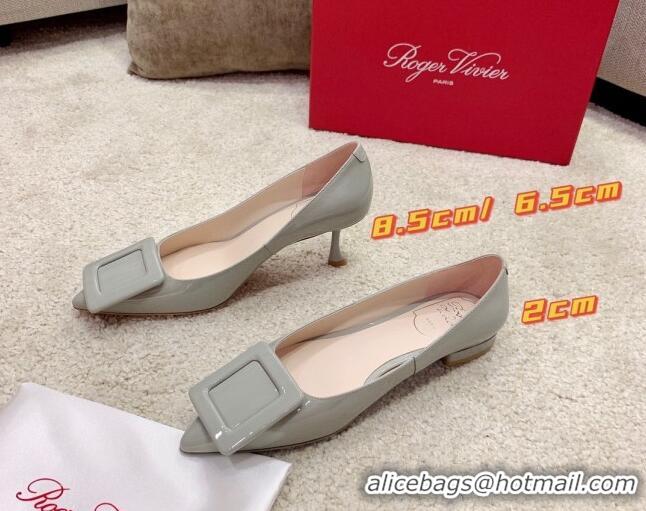 Super Quality Roger Vivier Viv In The City Pumps/Ballerinas 070620 Grey