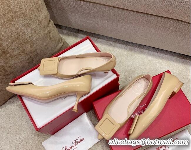 Top Quality Roger Vivier Viv In The City Pumps/Ballerinas 070620 Beige