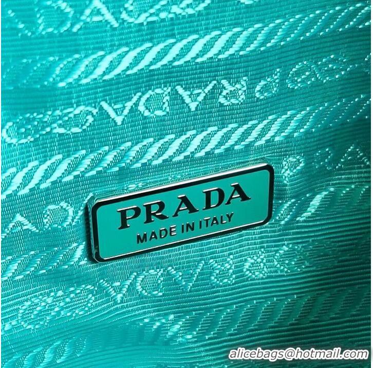 Low Cost Prada Padded nappa leather handbag 3BA315 Blue