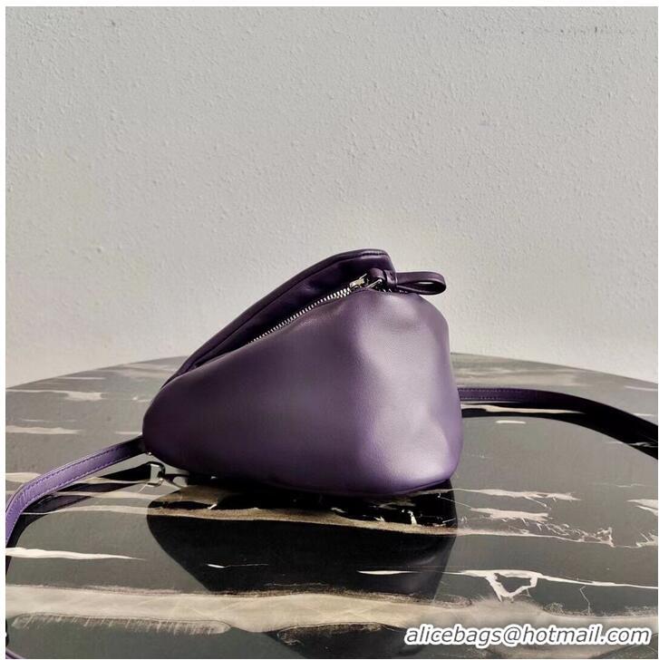 Good Product Prada Padded nappa leather handbag 3BA315 Violet