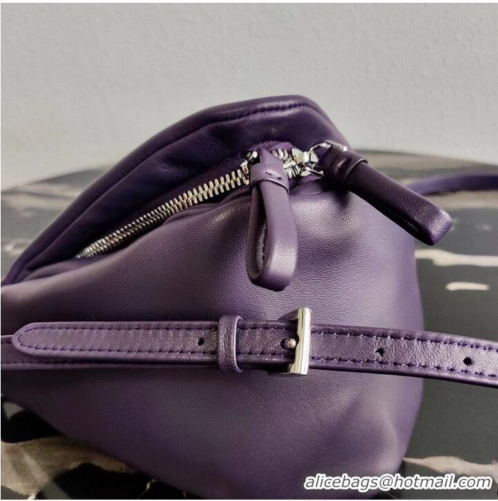 Good Product Prada Padded nappa leather handbag 3BA315 Violet