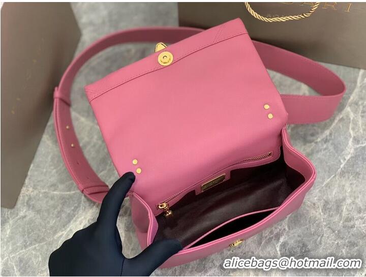 Promotional Bvlgari Serpenti Forever leather crossbody bag B219069 Rose