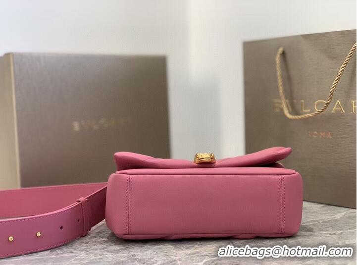 Promotional Bvlgari Serpenti Forever leather crossbody bag B219069 Rose