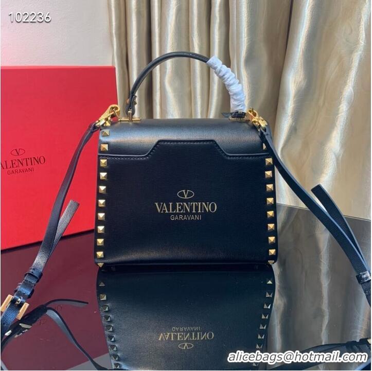 Modern Classic VALENTINO Origianl leather tote bag V4071C black