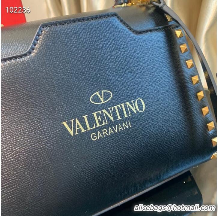 Modern Classic VALENTINO Origianl leather tote bag V4071C black