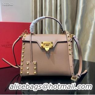 Buy Classic VALENTINO Origianl leather tote bag V4071A pink