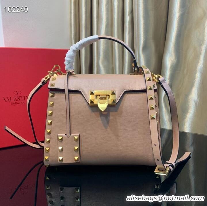 Buy Classic VALENTINO Origianl leather tote bag V4071A pink