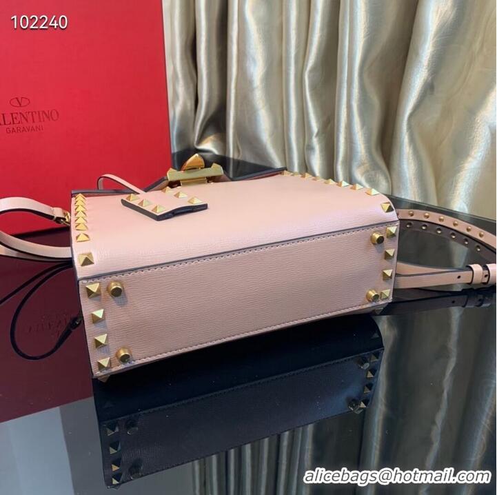 Buy Classic VALENTINO Origianl leather tote bag V4071A pink