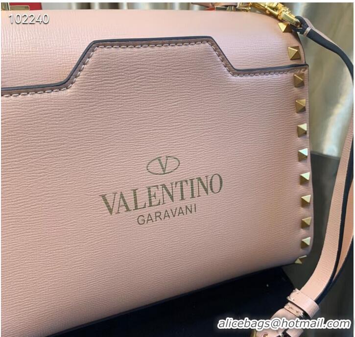 Buy Classic VALENTINO Origianl leather tote bag V4071A pink