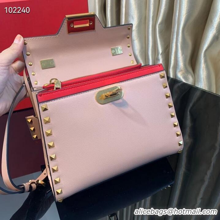 Buy Classic VALENTINO Origianl leather tote bag V4071A pink