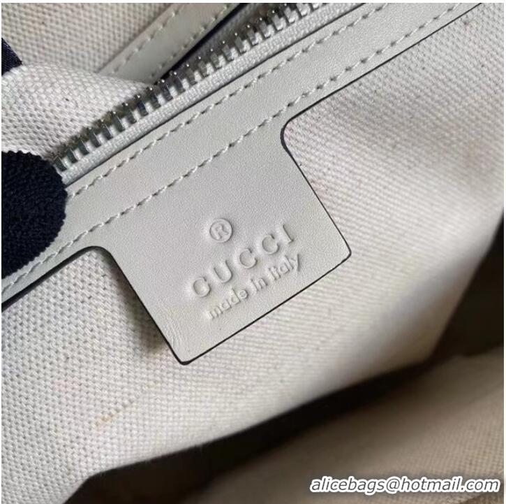 Famous Brand Gucci GG embossed backpack 658579 white