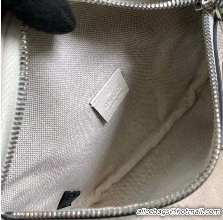 Cheapest Gucci GG embossed belt bag 658582 white