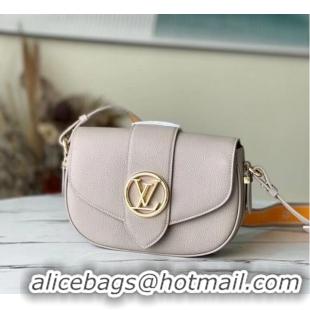 Most Popular Louis Vuitton PONT 9 SOFT MM M58968 grey