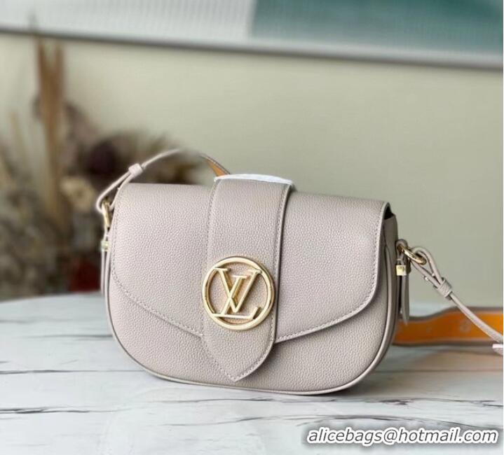 Most Popular Louis Vuitton PONT 9 SOFT MM M58968 grey