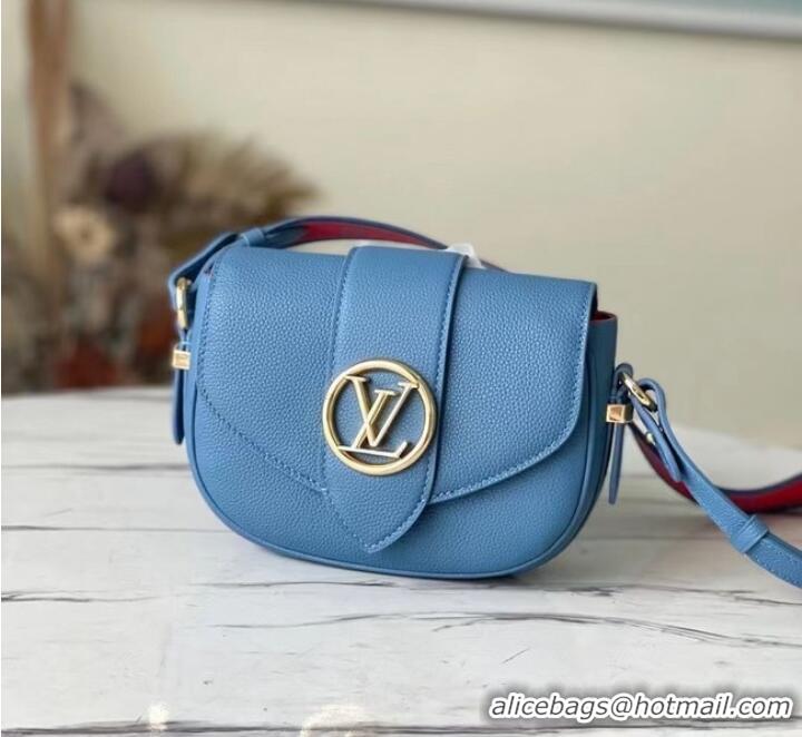 Most Popular Louis Vuitton PONT 9 SOFT MM M58968 blue