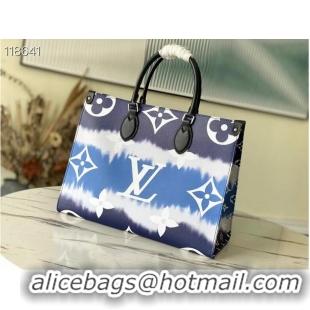 Cheapest Louis Vuitton ONTHEGO MM M45118 blue