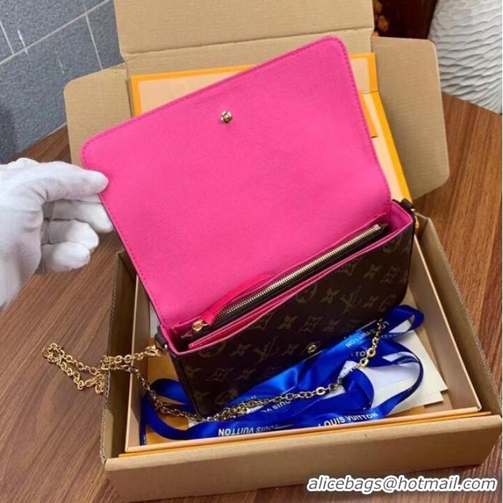 Classic Louis Vuitton FELICIE POCHETTE M80859 Fuchsia Pink