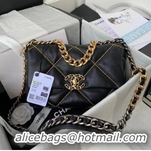 Top Quality Chanel 19 flap bag AS1160A black