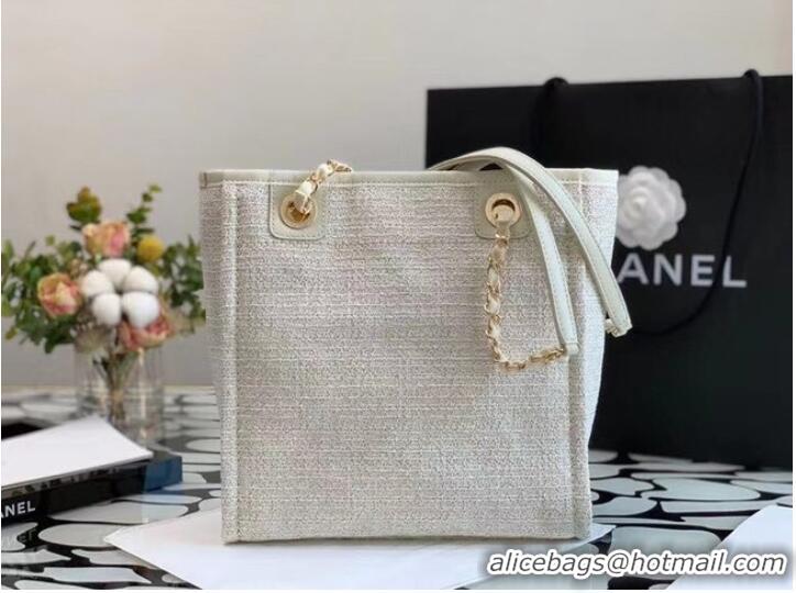 Market Sells Chanel small Shopping bag A66940 white