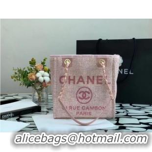 Inexpensive Chanel small Shopping bag A66940 pink