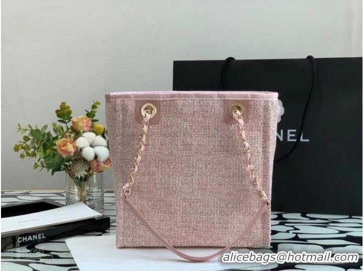 Inexpensive Chanel small Shopping bag A66940 pink